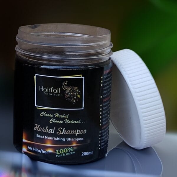 Tera Herbals and Hairfall Solutions™ Natural Herbal Nourishment Shampoo – Ayurvedic Scalp & Hair Cleanser