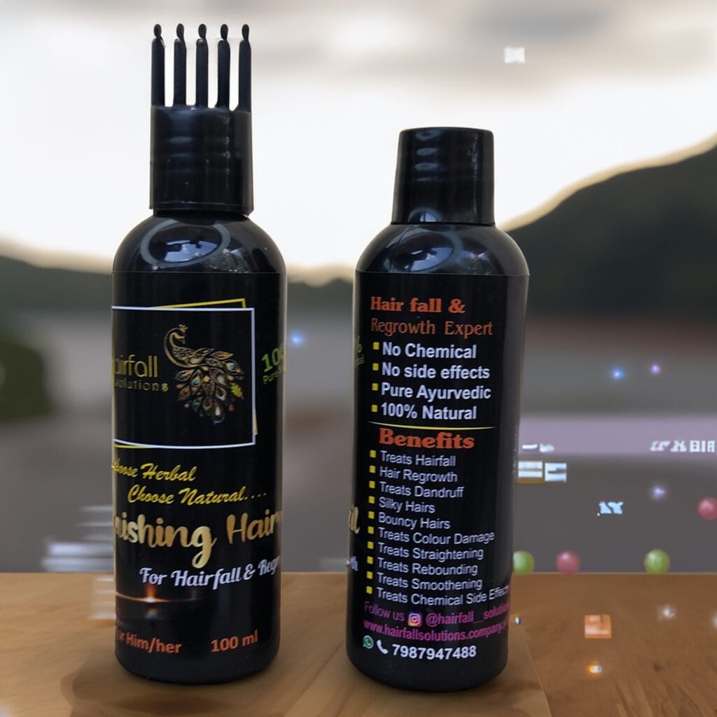 Hairfall Solutions Astonishing Hairfall & Regrowth Oil Combo – Ayurvedic Herbal Treatment By Tera Herbals(200 ML)