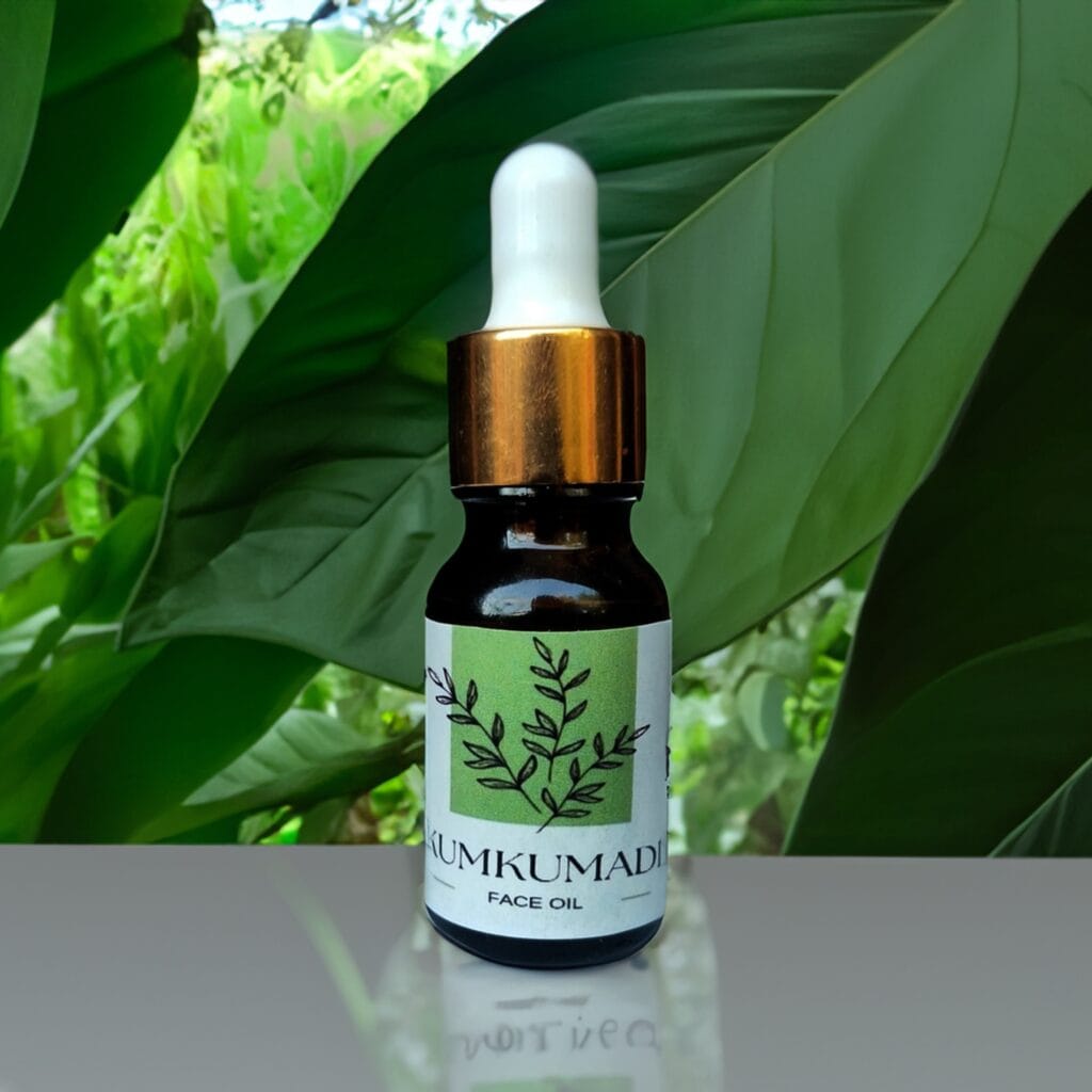 Kumkumadi Face Oil – 100% Pure Kesar Radiance Elixir (15ml) By Tera Herbals