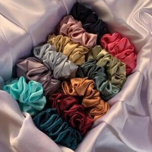 Gift Packaging of Tera Herbals Silk Scrunchies – Ayurvedic Hair Essentials