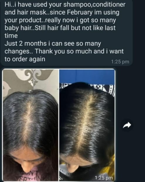 Tera Herbals Hairfall Solutions™ customer review – improved hair growth and natural results