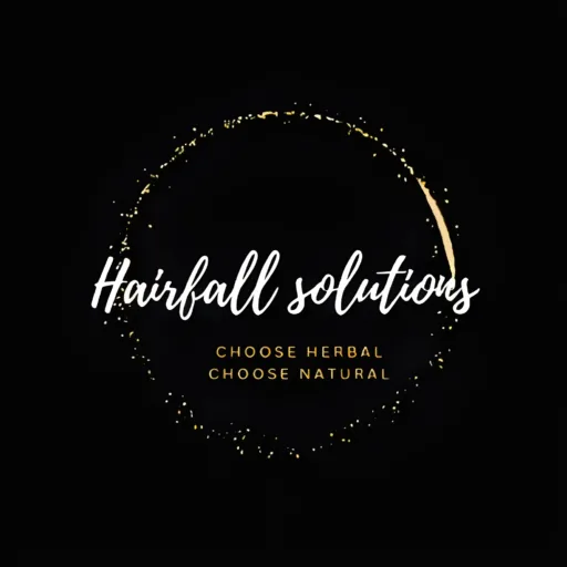 Favicon logo combining Tera Herbals and Hairfall Solutions brand elements.